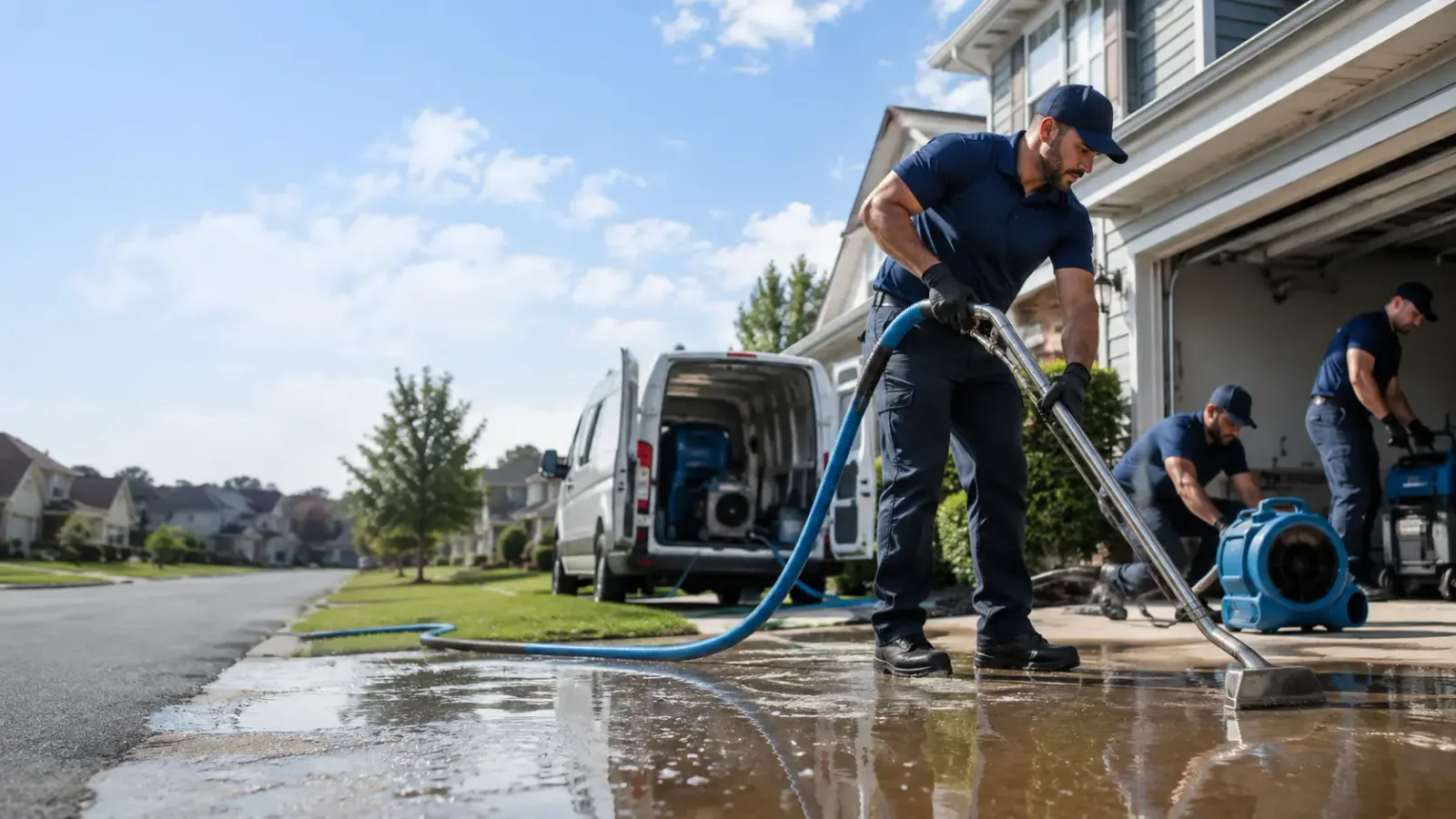 Flood Damage Restoration in Norway, IA
